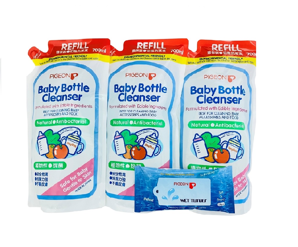 Baby Bottle Cleanser  Refill Pack 700ml - 3 packs